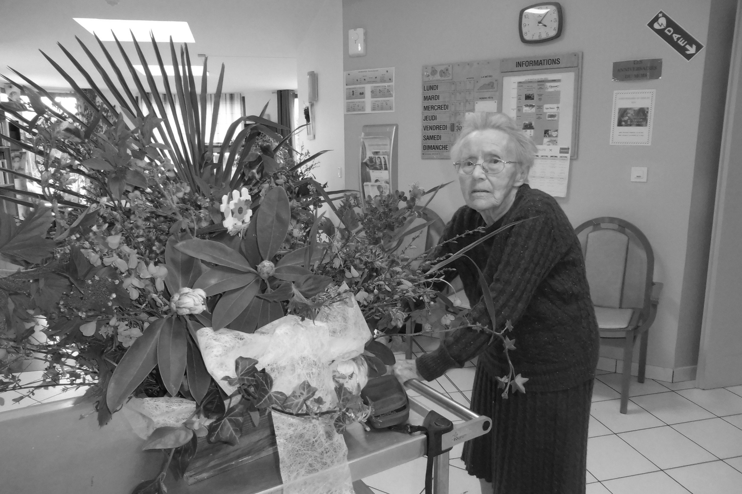 Des fleurs pour Anne Marie