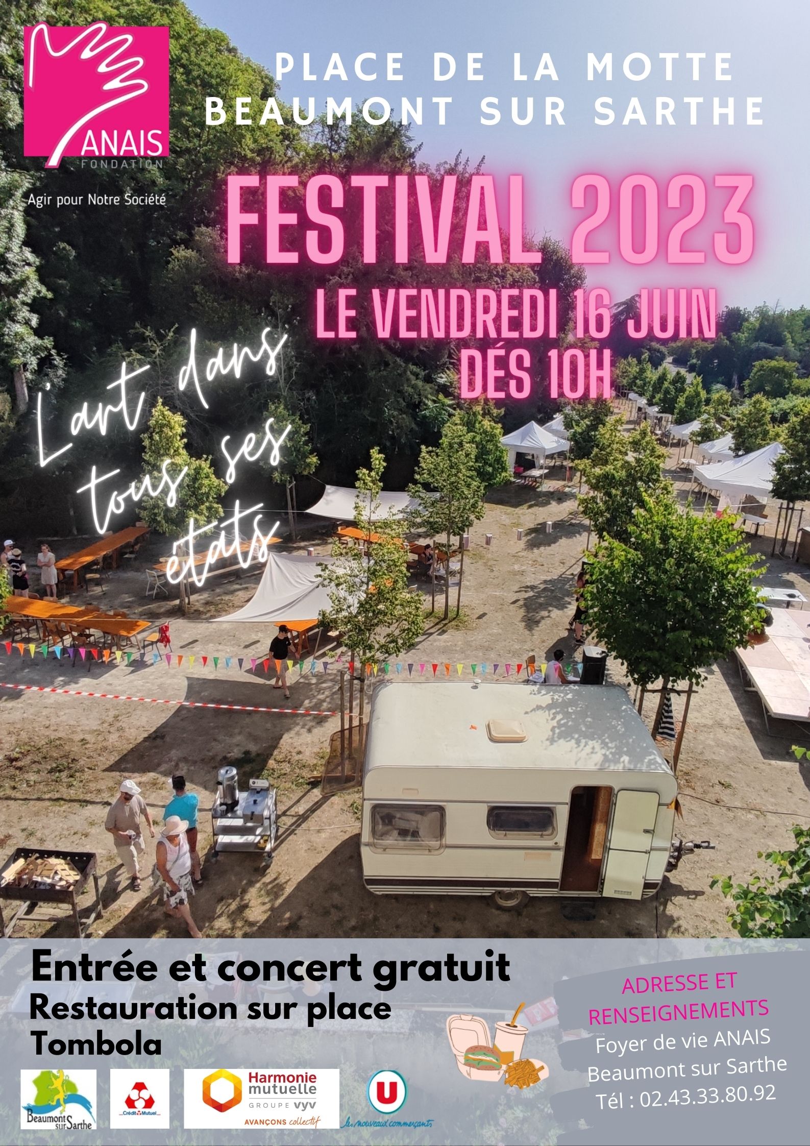 Le Foyer de vie ANAIS de Beaumont sur Sarthe vous invite à la 2e