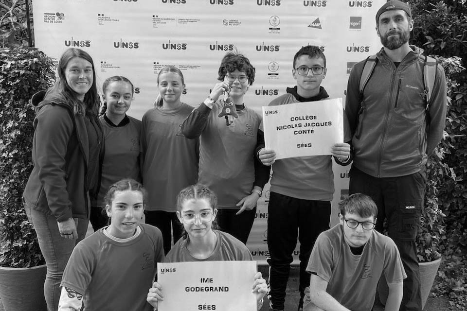L’IME ANAIS de la Chapelle-Près-Sées au Championnat de France UNSS Sport Partagé