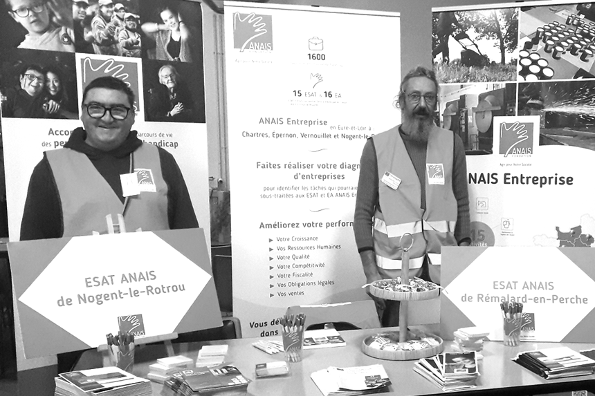 Les ESAT ANAIS Entreprise du Perche (Nogent-le-Rotrou et Rémalard-en-Perche) ont participé au forum Handi’Perche